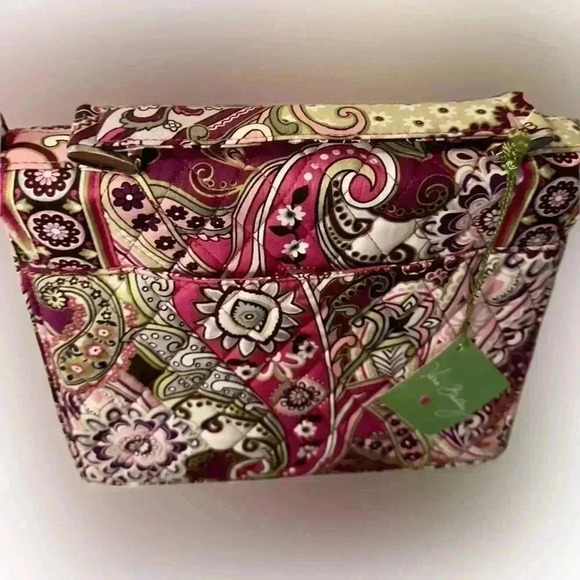 Vera Bradley Very Berry Paisley Julia Bag - Picture 2 of 8